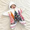 Baby Flanell Puckdecke mit Weihnachtsdruck - - Aufwach-Schlafsack für Neugeborene, Outdoor-Reiseumhang