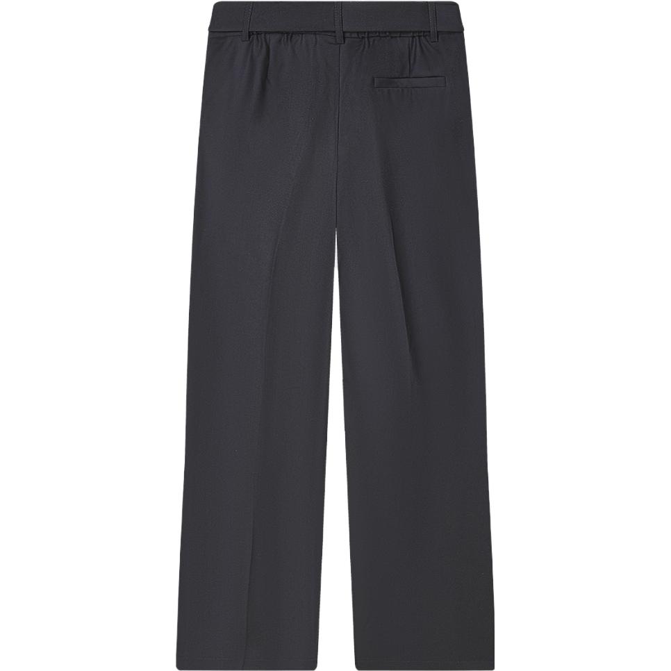 FILA X Études Official 2023 Winter New Woven Long Pants Casual Comfortable Wide Leg Pants Women bottoms Legendary-Blue F11W346801F-NV