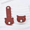 Portable Leather Cable Ties Elastic Tie Soft Cable Organizer Reusable Cute Cable Straps Data Cable Storage