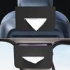 Car Tissue Holder PU Leather Paper Towel Dispenser Car Napkin Holder For Interior Accessories Backseat Sun Visor Headrest Road