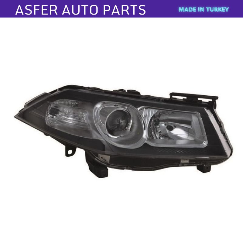 

Front Right Headlight Black Electric Black For Megane Mk2 2006-2008 OEM 7701063256