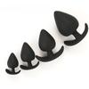 4 Size Soft Silicone Anal Dilator Adults Sex Toys Wearable Dildo Butt Plugs For All Day Ass Anus Expansion Anchor Anal Butt Plug