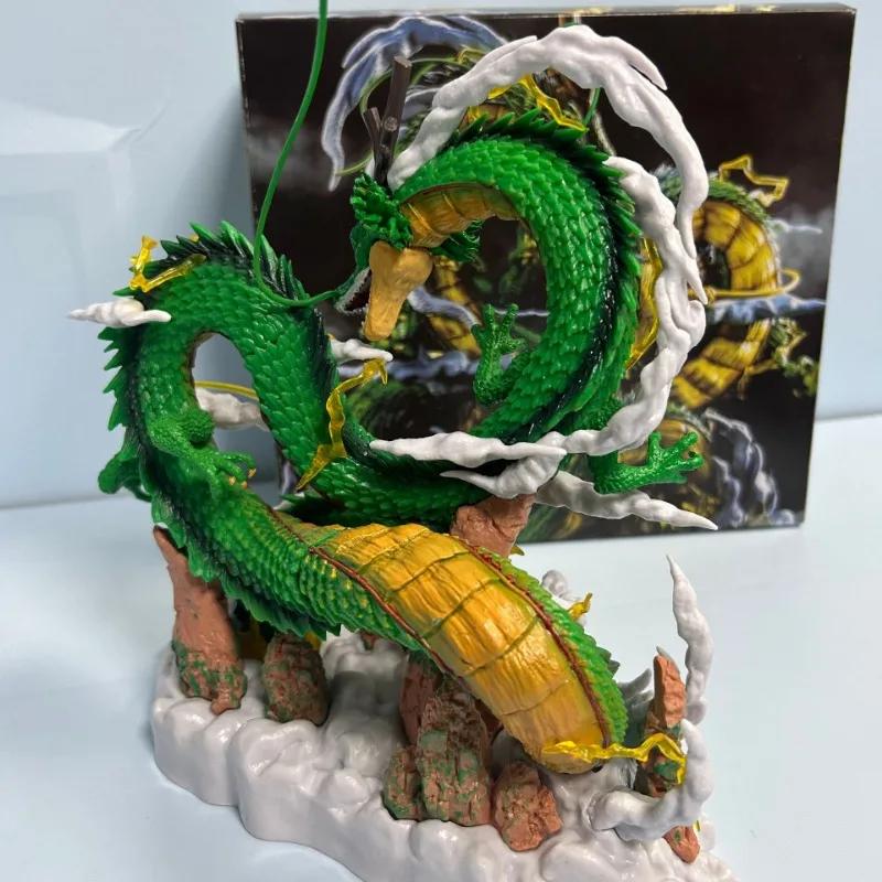 22cm Dragon Shenron Figure Anime Japanese Sheron Statue Dragon Sculpture Figurine Decor Livingroom Decoration House Accessories