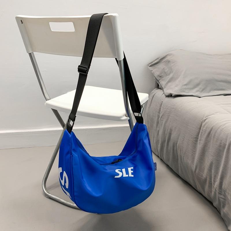 Crossbody Bag Men'S Japanese Students Diagonal Span Simple Large-Capacity Backpack Casual Shoulder Bag Women