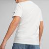 Puma Letter American Retro Cartoon Print Crew Neck Casual Pullover Short Sleeve T-Shirt Men Tops White 621992-02