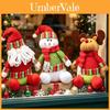 Christmas Plush Decorations With Snowman Santa Reindeer For Home Holiday Decor