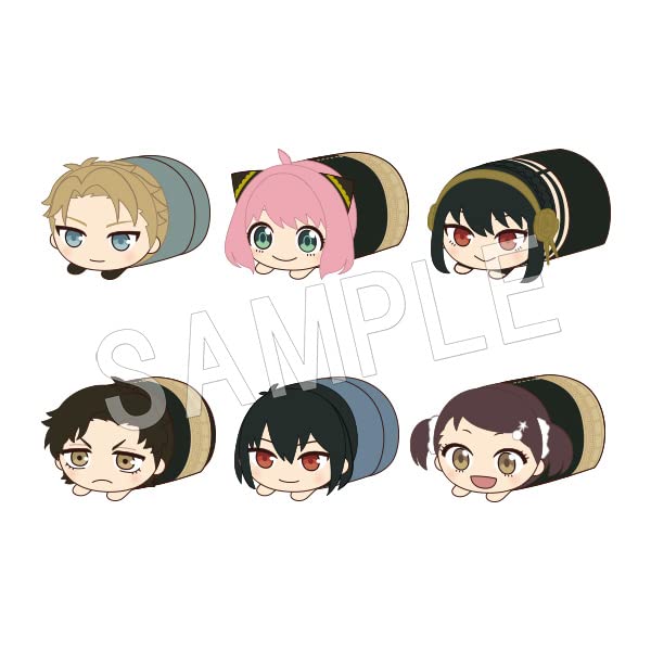 

Chugai Mining Mochikororin Boxed 6 Approximately 80mm Made of Polyester SPY×FAMILY Product, Types, Long,