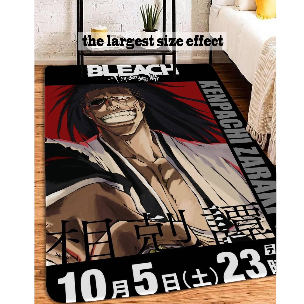 1PC Anime Figure Bleach Bathroom Mat Kids Room Bedroom Decoration Balcony Anti-Slip Doormat Living Room Welcome Rug