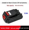Compatible with Black & Decker 20V/18V High-Capacity Electric Drill Wrench Lithium Battery