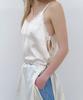 Cluny Satin Layered Slip Dress - Cream