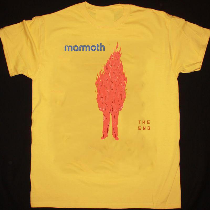 Коллекция Mammoth Band Футболка The End Полный размер S5XL KK571 Унисекс Футболка S