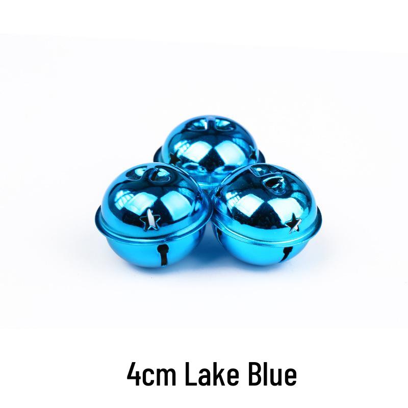 Multi-Colored Vacuum-Plated Festival Bells for Christmas and New Year Decor