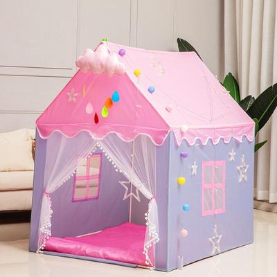 ZISIZ Kids Indoor Play Tent Castle