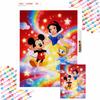 5D DIY Full Circle Diamond Painting Kit Mickey Snow White Daisy Duck Home Wall Decor Gift