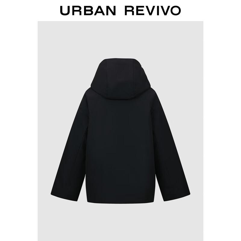 UR 2025 Women's Casual Hooded Oversized Duck Down Jacket