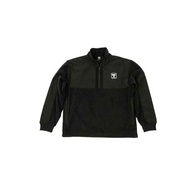 JACKALL Double Face Fleece Pullover S Black