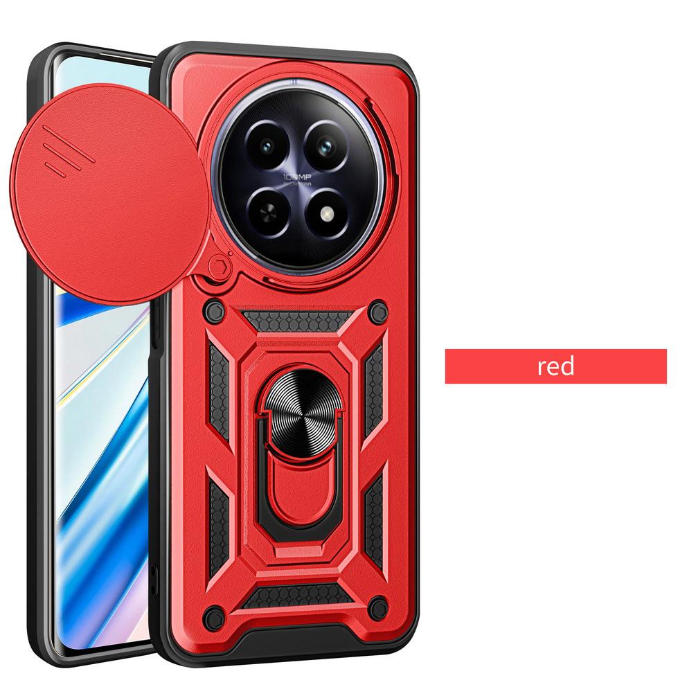 Kameraschutzhülle für Realme 12 5G Realme 12 Pro + Realme12 Pro Plus Armor Hybrid Ringabdeckung