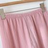 Japanese Couple's Pajamas Set: Plain Cotton, Loose Fit, Unisex, Plus Size, for Spring & Autumn.