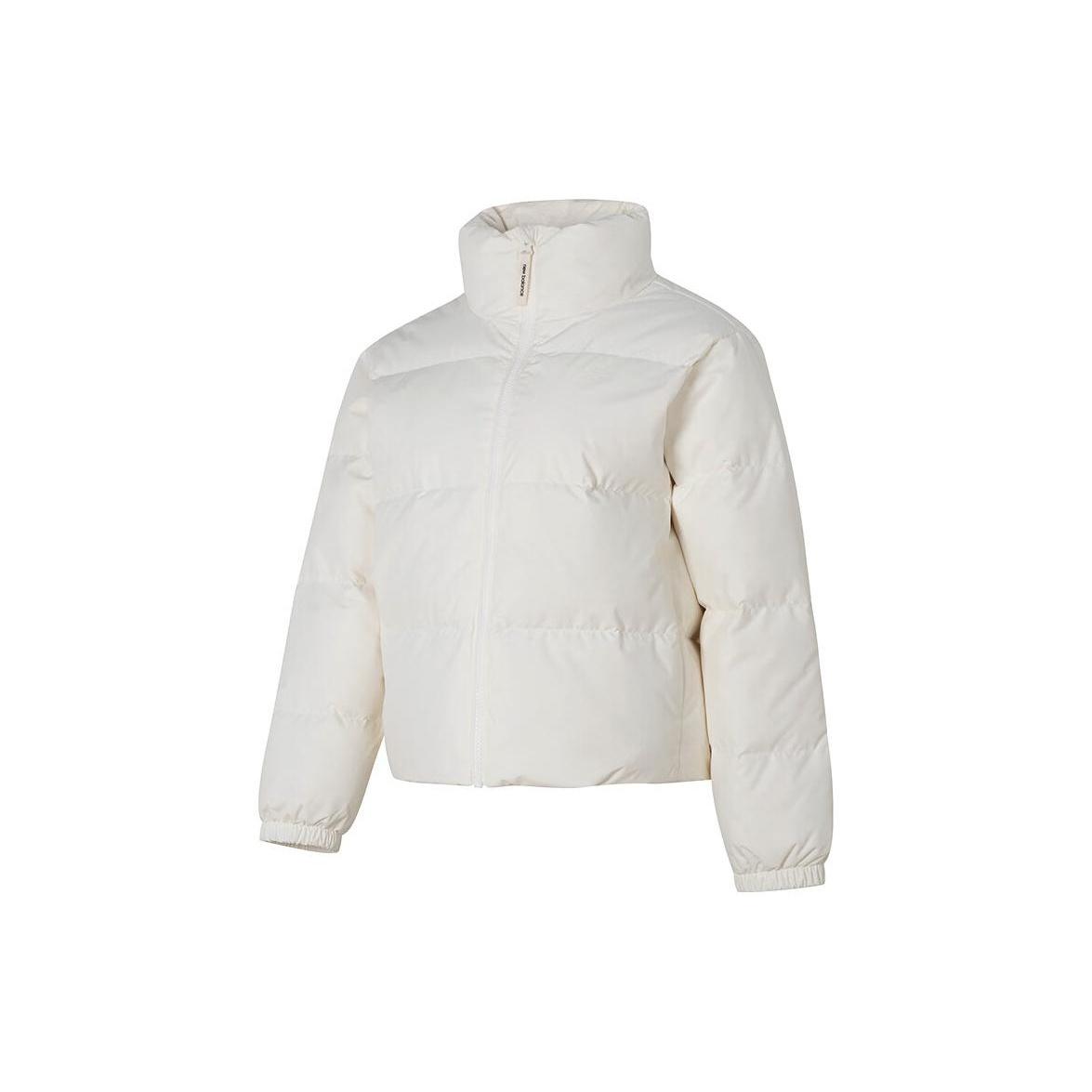(WMNS) New Balance Classic Short Puffer Jacket Asia Sizing  White  Women s NPD4E152-IV XS