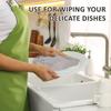 high quality50 Pack Washable Reusable Cleaning Cloths Microfiber Towel Tear Away Cleaning Towels Roll 12×12 Absorbent Rags Drying Dishcloths For