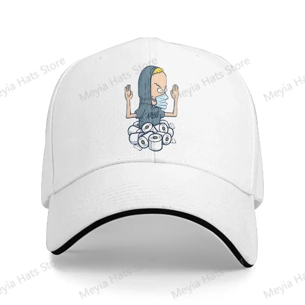 Cornholio Beavis And Butthead Anime Baseball Cap Unisex Hats Women Visor Sunprotection Snapback Caps