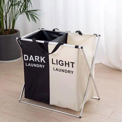 Collapsible Laundry Baskets Oxford Fabric Collapsible Design Soft Handle Easy Installation Durable