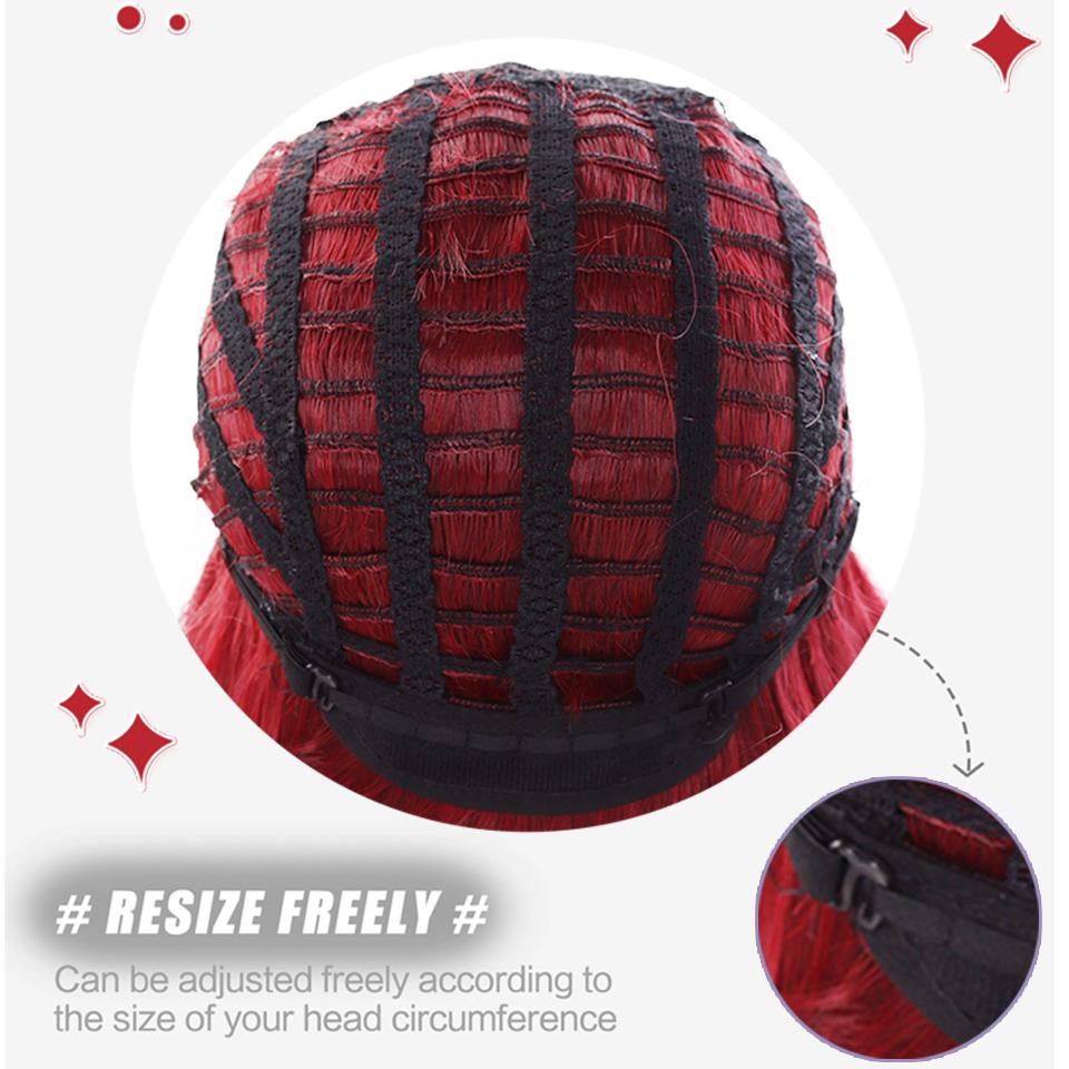 Geleidelijke Synthetische Krullende Pruik Lolita Pruik Golvend Lang Krullend Haar met Pony Geschikt voor Dames en Meisjes om Dagelijks te Dragen op Vakanties