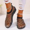 New Plus Size Flat Colorful Mesh Sandals