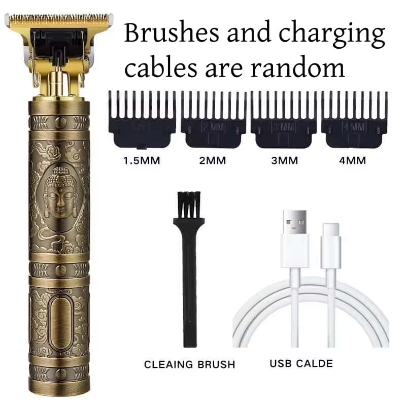 Elektrischer Haarschneider, professioneller USB-Akku-Haarschneider, professioneller Bartschneider, Haarschnitt-Pflegeset, Haarschneidemaschine