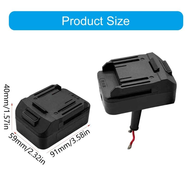 Universal Equipment Link Converter Adapter For Professional Battery Scissors Shears With 1.5 Thick Wiring And ABS Structure