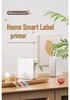 2P80 Portable Bluetooth Label Printer: Handheld, Self-Adhesive, Transparent Stickers