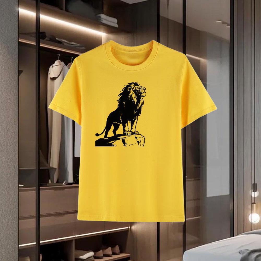 Summer Cool Men's T-shirts made of 100% cotton  New style  casual and loose short-sleeved  fashionable