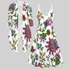 3D  Printed  Set Dress Coat ,  Double Spelling with Diverse Colors and Shapes  Fashion Print,suitable for Various Scene Fashion Styles