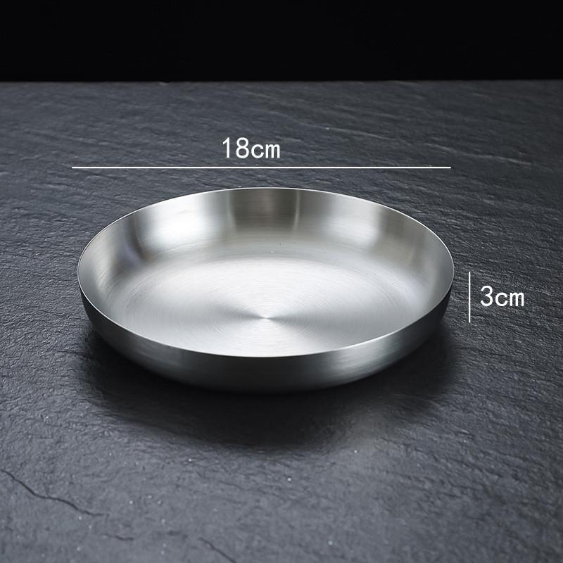 

Прочная сковорода из нержавеющей стали золотисто-серебристого цвета, сковорода для стейков, кастрюли для жарки, кухонные принадлежности, кухонная утварь, аксессуары для кухонной утвари