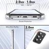 Coque de protection - booling - samsung galaxy a15 4g-5g - silicone transparent - antichoc - support noir