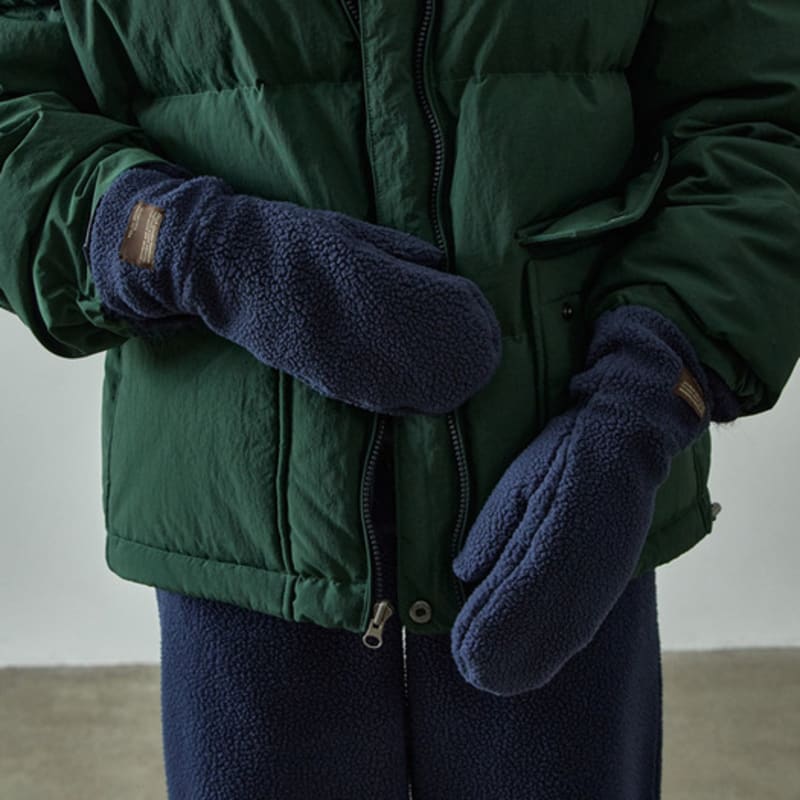 FACADE PATTERN Polartec Fluffy Gloves_2color