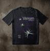 Venom Spider Graphic Tee | Neon Spiderweb Horror Shirt, Y2K Cyber Goth, Trick Or Treat Top