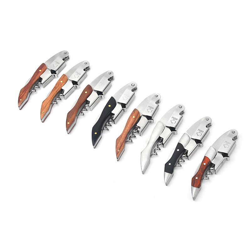 Stainless Steel Multi-functional Red Wine Corkscrew Opener Set