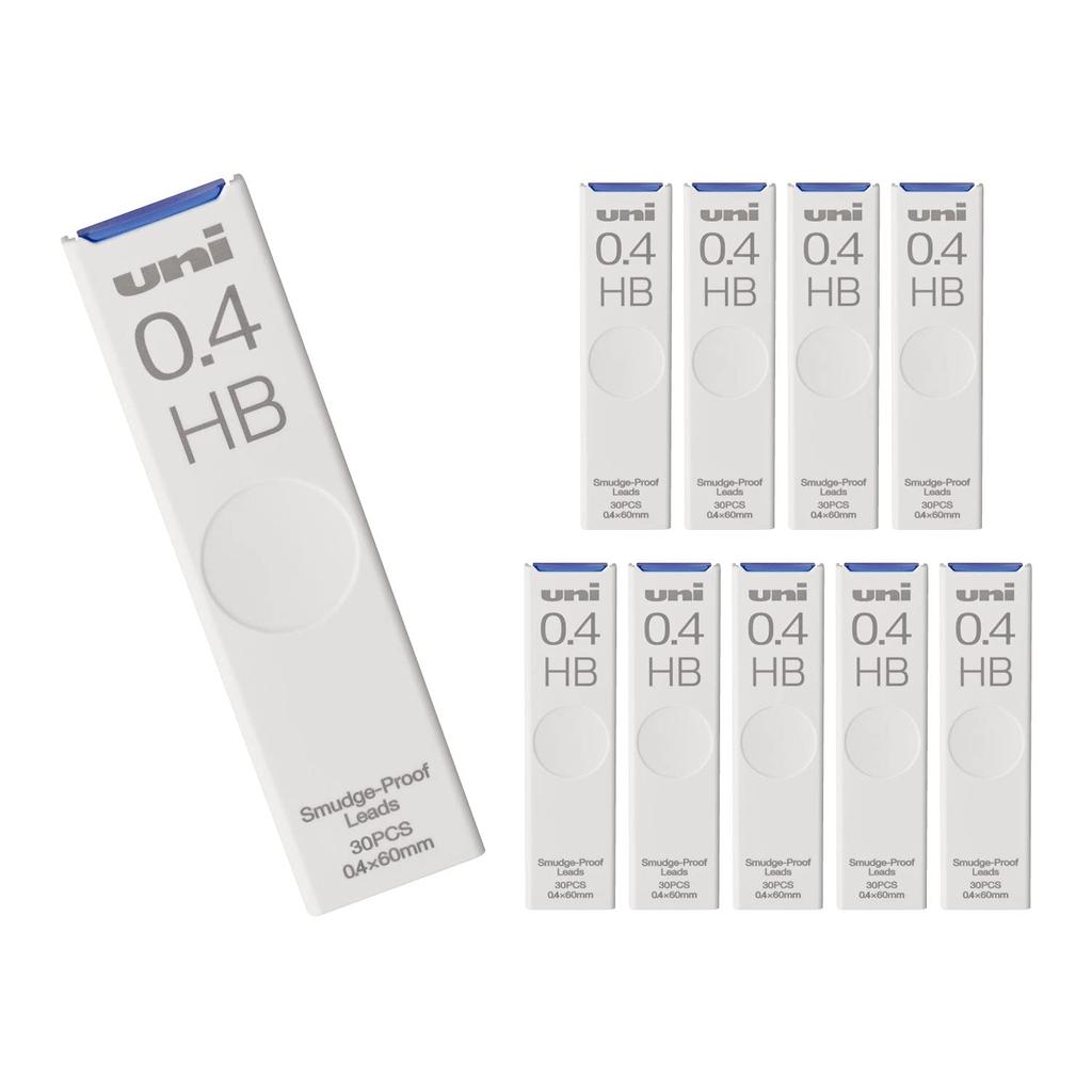 Mitsubishi Pencil Uni HB Mechanical Pencil 0.4 Lead, 10-pack (Box ULS0430HB)