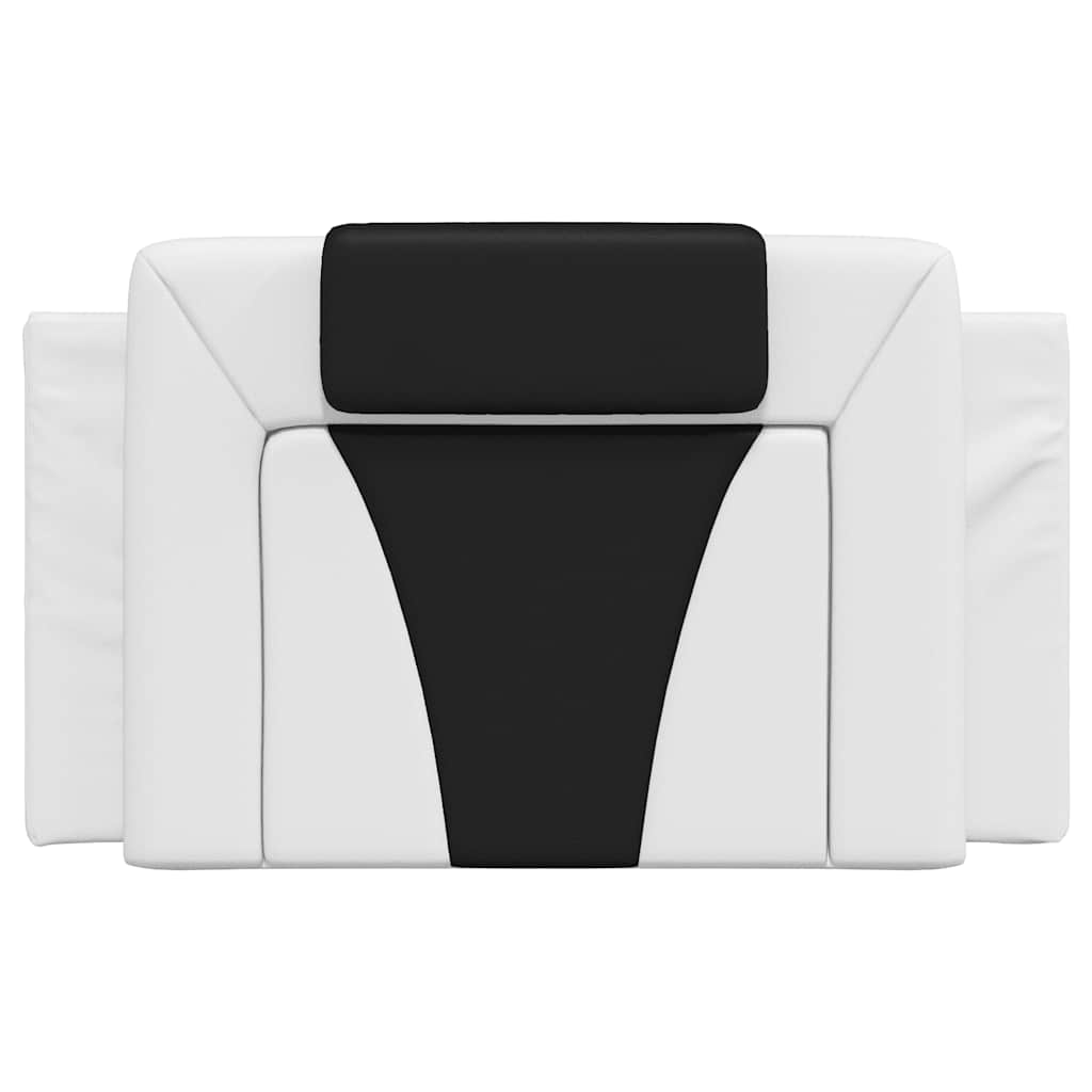 Vidaxl Headboard Cushion, Black and White, 90 Cm, Faux Leather