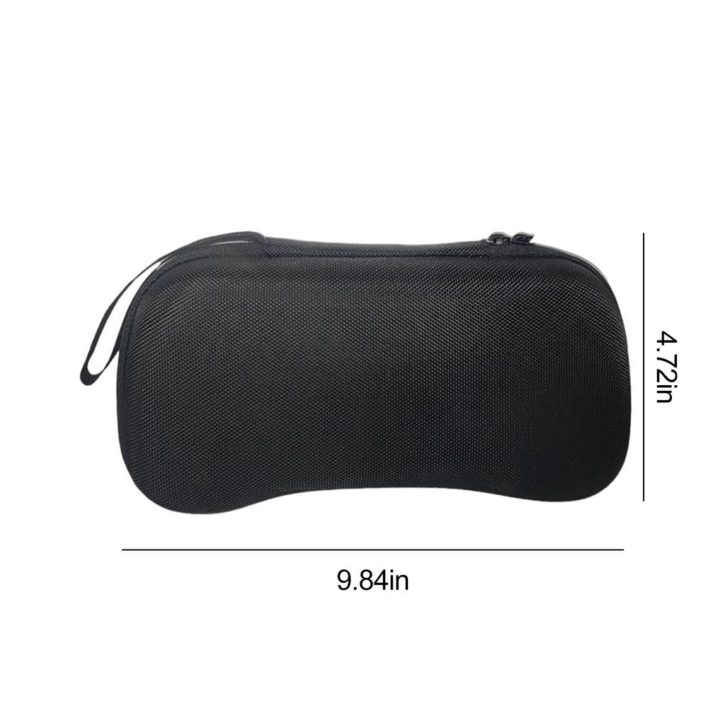 For Retroid Pocket 6 Handheld Grip Storage Bag with Mesh Bags Dual Screen Carry Case Anti-Scratch for Outdoor Travel Commute