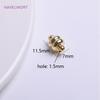 18K Gold Plating Brass Mag-Lok Magnetic Clasp Strong Magnetic Clasp Connector DIY Jewellery Making Supplies Wholesale
