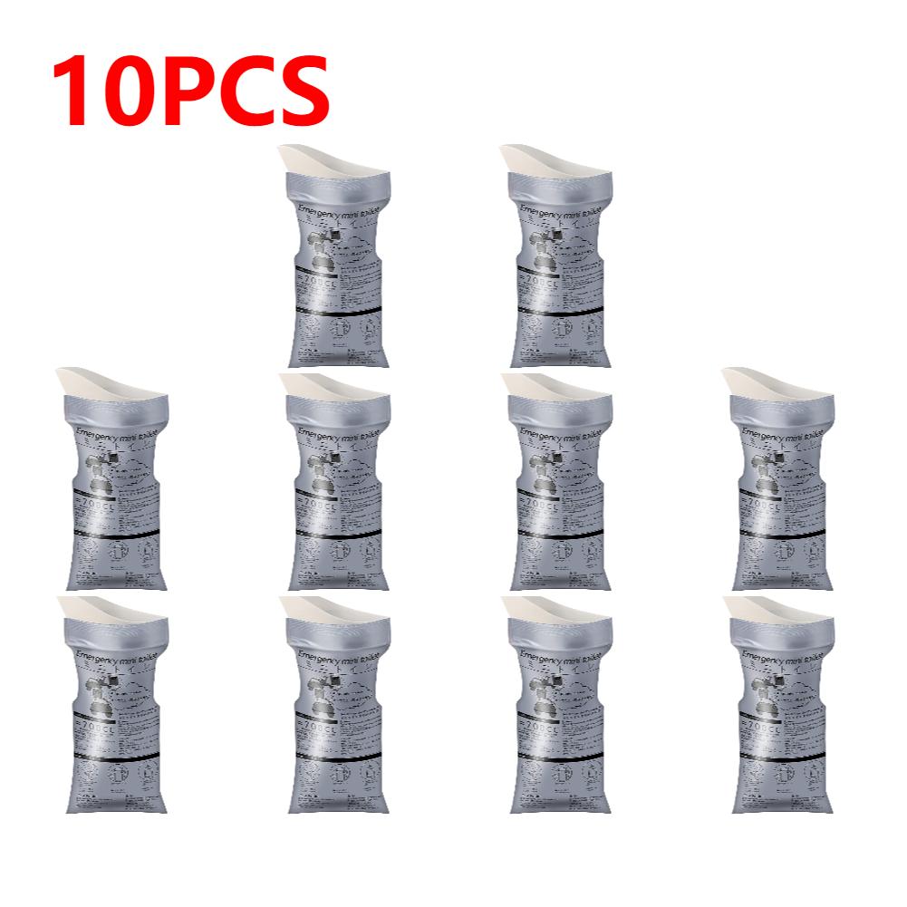 100-1PC Outdoor Emergency Urine Bags 600ml Disposable Travel Mobile Toilet Portable Urinal Bag for Female Baby Male Vomiting Bag