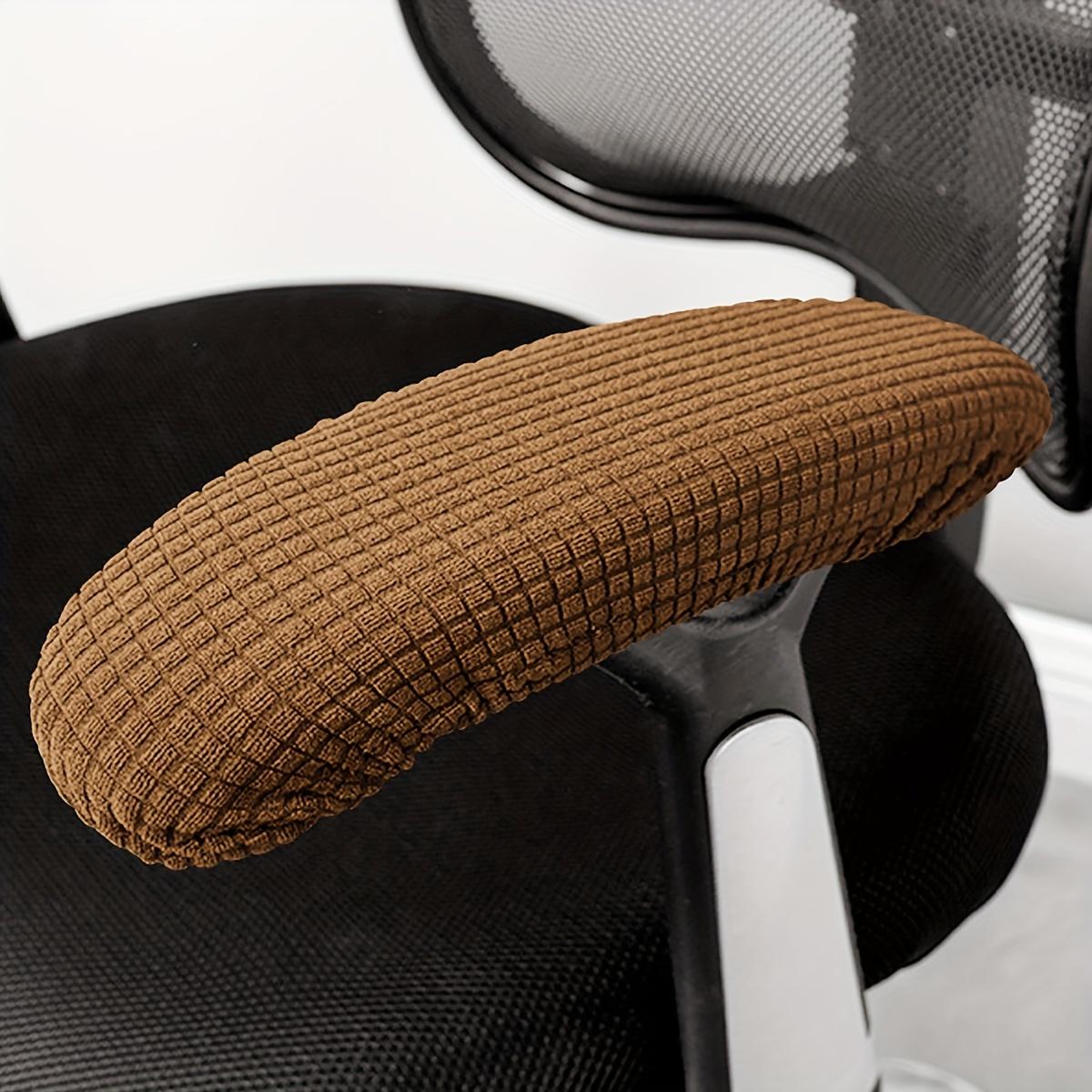 

2 шт. Чехлы на подлокотники для офисного кресла, чехлы на подлокотники для игрового кресла, декор для офиса и дома (Только чехол, стул не входит в комплект) верблюд