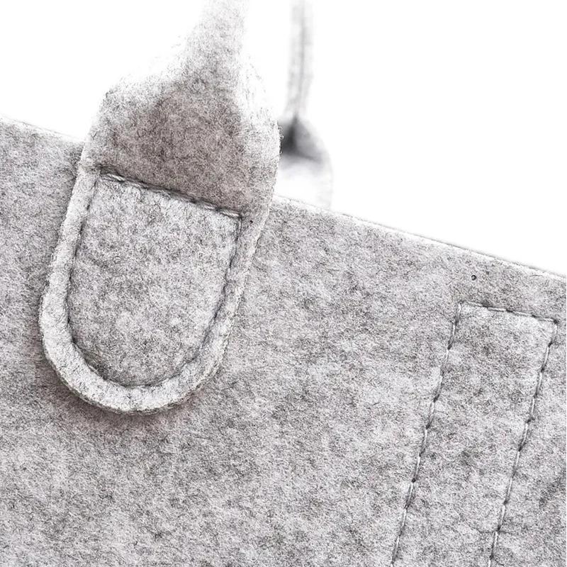 Children's Felt Diaper Storage Bag Baby Miscellaneous Toys Diapers Large Capacity Felt Diaper Bag Multi-functional Felt Foldable