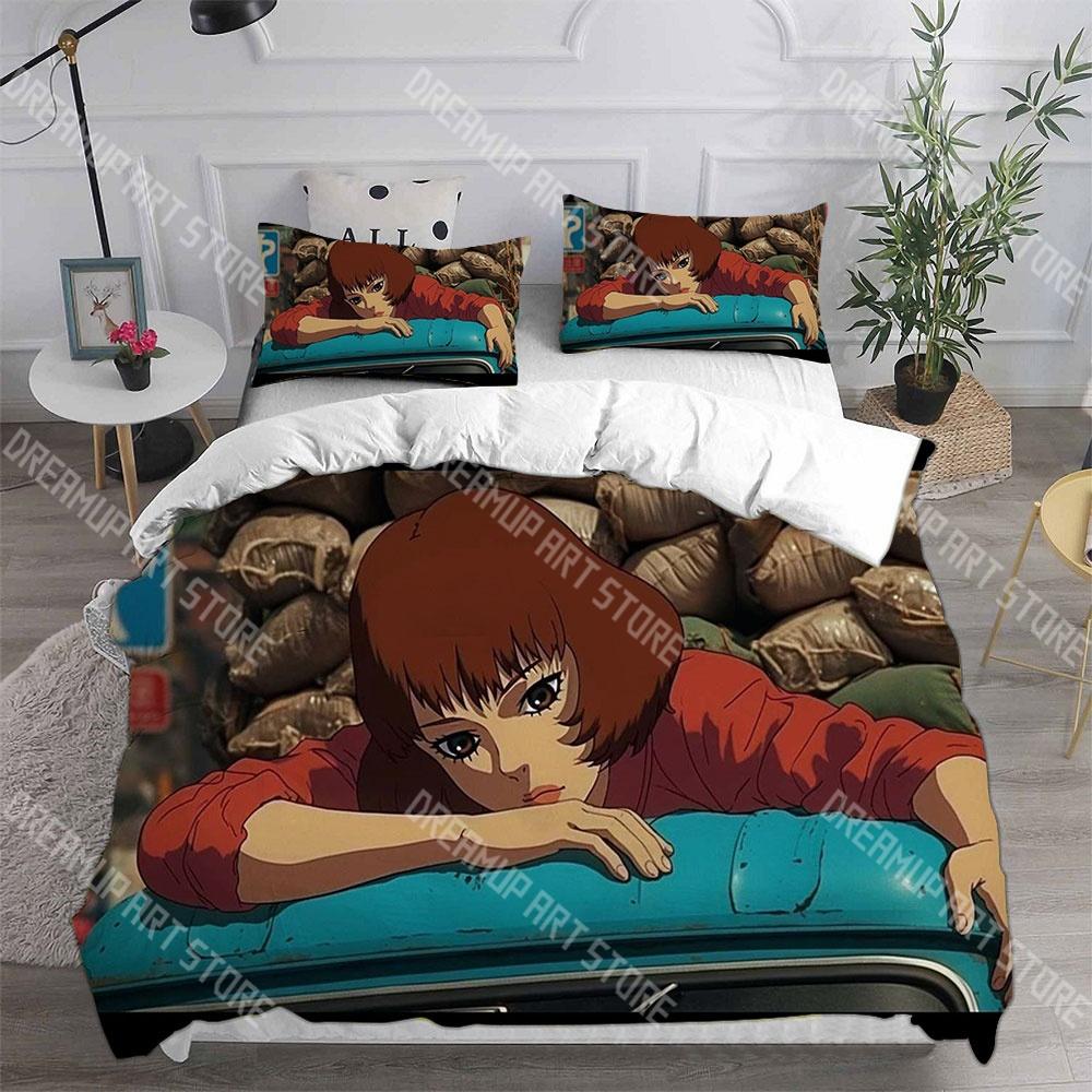 Fashion Anime Paprika Bedding Set Single Twin Full Queen King Size Bed Set Kids Bedroom Duvetcover Sets Bed Sheet Set