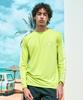 Leijibi Lettering 2 Loose Fit Long Sleeve (Running Gym Wear Workout) Top W 4 Colors (B Type)