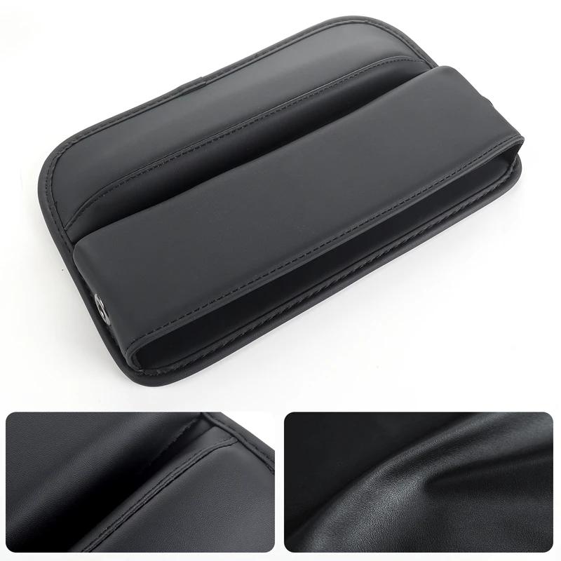 Organizator universal pentru scaune auto, piele PU, consolă auto, buzunar lateral, cutie de depozitare pentru crăpături, accesoriu interior pentru BMW G30