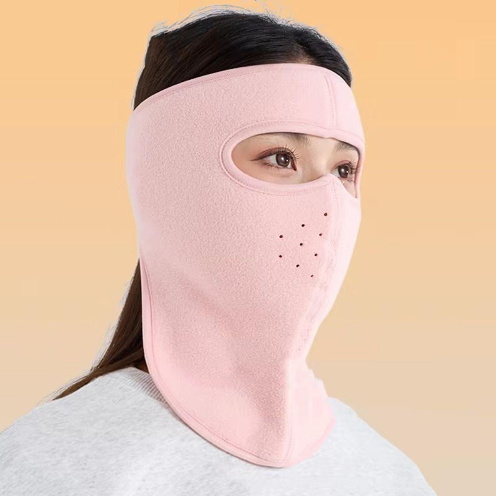 Windproof Winter Cycling Face Mask Soft Moto Cycling Mask Neck Cover Full Face Mask  Cold Weather