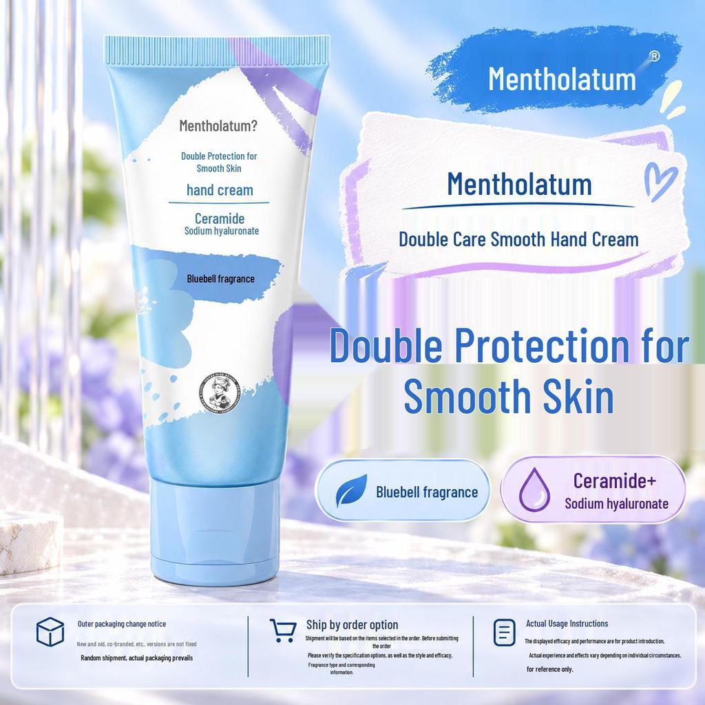 Mentholatum Winter Floral Hand Cream: Anti-Drying, Moisturizing, Hydrating, and Nourishing Formula.